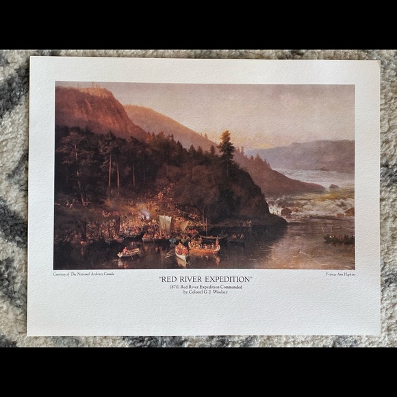 Vintage Art Print set (x4) by Frances Ann Hopkins (1838-1918) - Picture 7 of 9